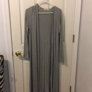 Lightweight duster cardigan